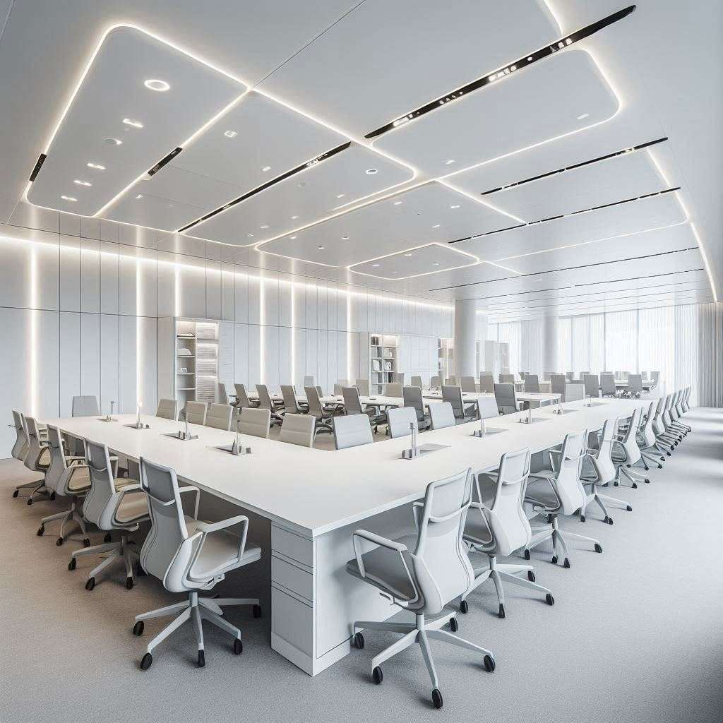 写字楼办公办公家具布局因应急通道临时检查调整后法务团队该怎样通知相关人员